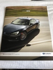 2018 SUBARU BRZ 20-page Original Sales Brochure