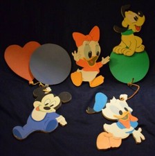 Vintage 1984 Disney Babies Wall Hangings for kid's room