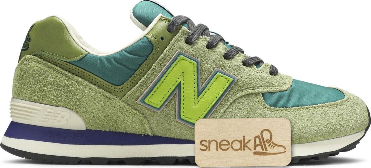New Balance Stray Rats x 574 Green for Sale | Authenticity