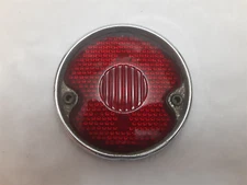 ** ( 1 ) 1930's 1940's Ford Chevy Guide R-13 Stimsonite Red Glass Lens Rat Rod