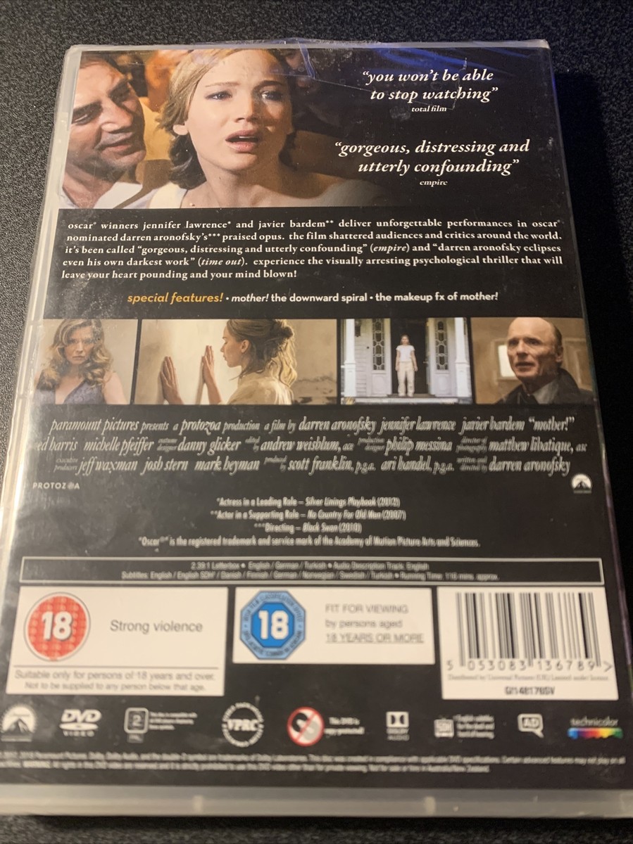 【Mother】DVDBOX MOTHER! [2017] (DVD) Jennifer Lawrence, Javier Bardem