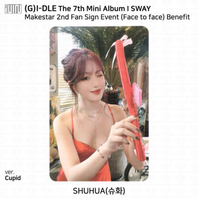 G)I-DLE G-IDLE I SWAY Makestar 2nd Fan Sign Video Call Event