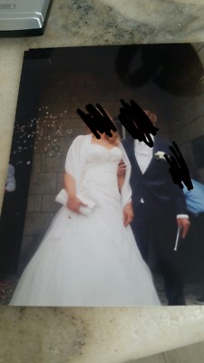 Wunderschönes Hochzeitskleid Sincerity Stil 3902 mit Organza Kleid mit A-Linie