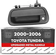 Tailgate Handle Latch Upgraded Metal, Compatible with 2000-2006 Toyota Tundra