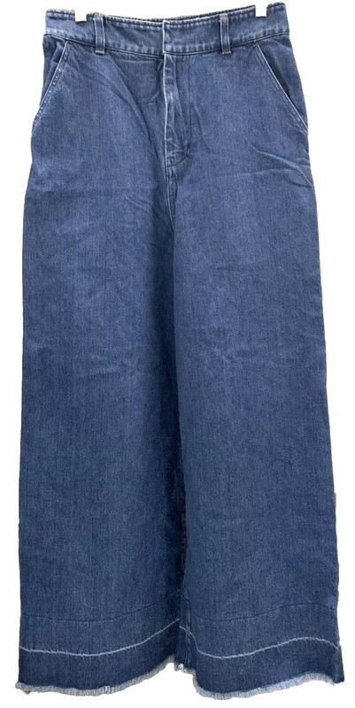 Urban Research Denim Pants Jeans Wide Leg Ultra High Waist Size 38