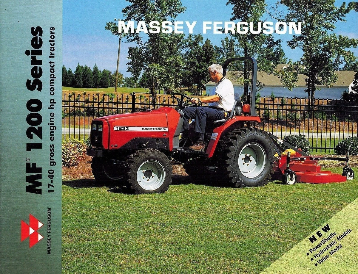 Massey ferguson 1200 garden tractor new arrivals