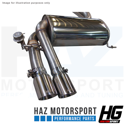 HG Motorsport BULL-X 3 Catback Exhaust System For Audi S3 8P 2.0