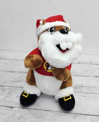 2024 Buc-ee's Christmas Santa Beaver 11'' Plush - New