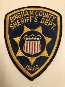 Bingham County Idaho Sheriff Patch