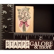 HERO ARTS RUBBER STAMPS C2536 MIXED BOUQUET ROSES FLOWERS BOW T31