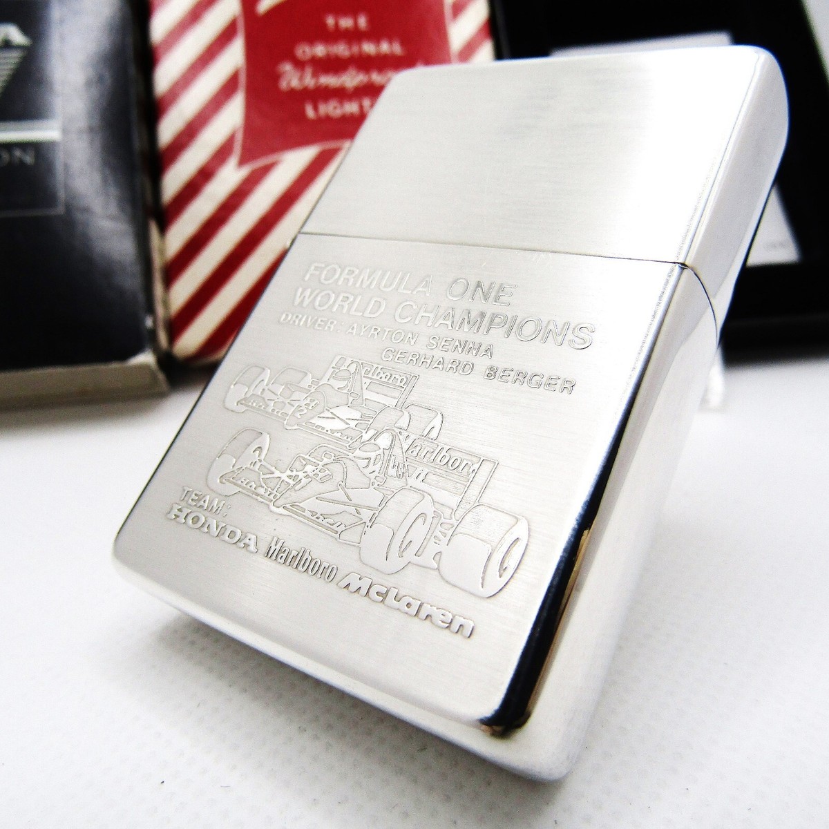 未使用]希少 ZIPPO マルボロ カウボーイ 専用ケース付き MARLBORO