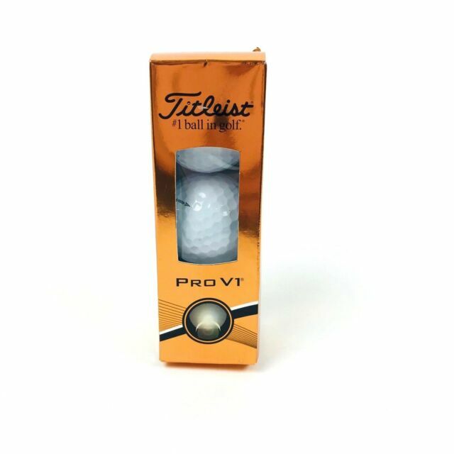 Titleist Pro V1 Sleeve 3 Logo White Golf Balls Ebay Motors For Sale Online Ebay