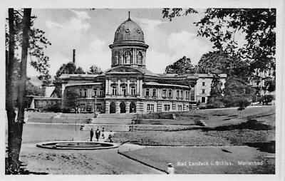 Postcard Bad Landeck Silesia Mariánské Lázně postcard before 1945