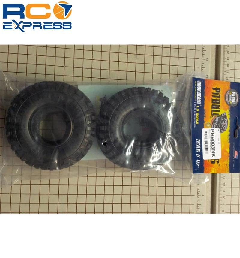 Neumáticos Pit Bull 1.9 Rock Beast Crawler Kompound con espuma de 2 etapas PBTPB9003NK Foto 2 de 2