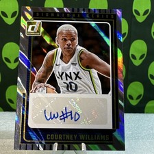2025 Panini Donruss WNBA Signature Series Courtney Williams Auto Lynx #SS-CW
