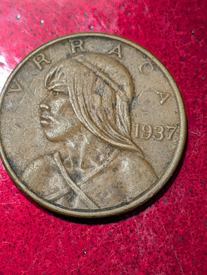 1937 PANAMA 1 ONE CENTESIMO COIN #325