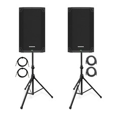 Mackie Thump15v4 15-Inch Powered Speaker with Stands and Cables