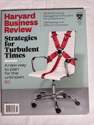 Harvard Business Review Magazine September October 2022 Strategies For Turbulent