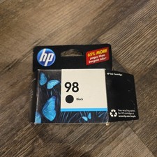 HP C9364WN Genuine Ink Cartridge HP 98 Black Ink in Box 2012 Exp