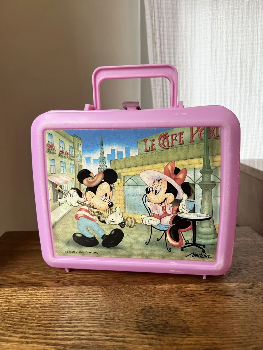 Mickey Mouse Lunch Box In Collectible Plastic Lunchboxes (1970-Now