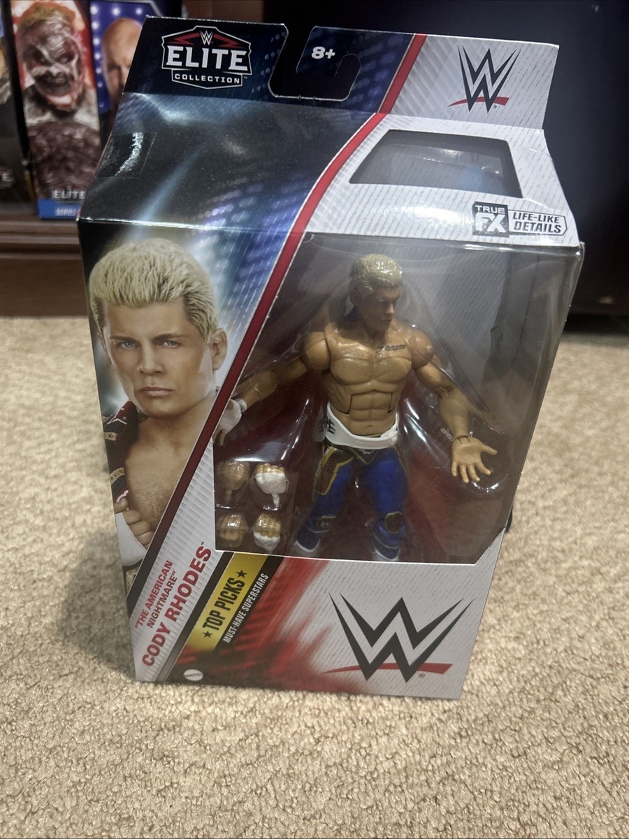 WWE Cody Rhodes Elite Series Top Picks 2023 Wrestling Action