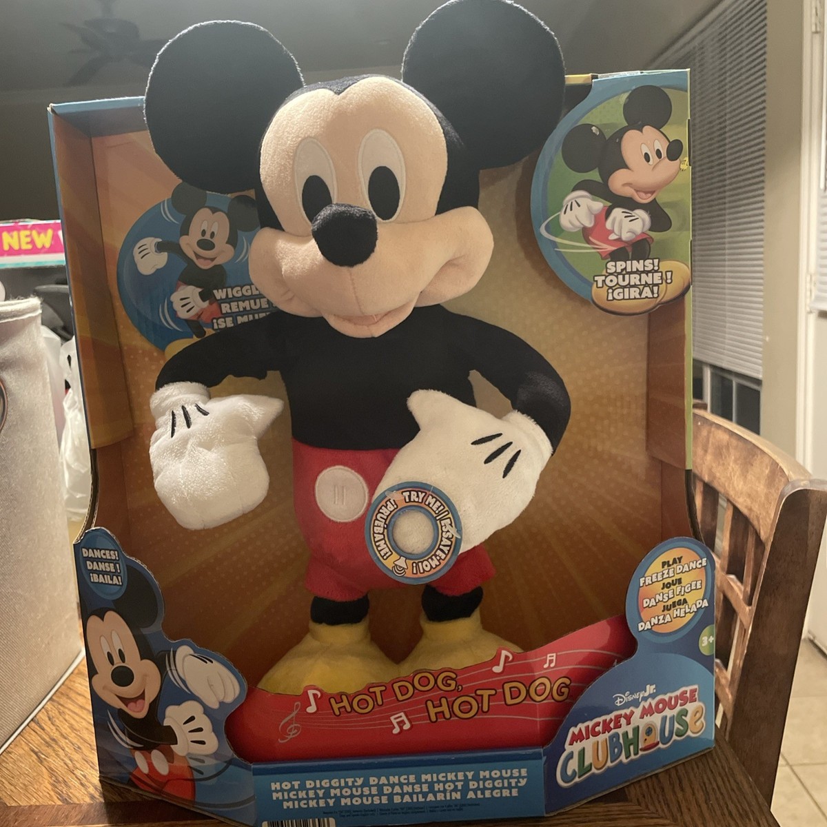Disney Mickey Mouse Hot Diggity Dance Plush Toy Clubhouse | eBay