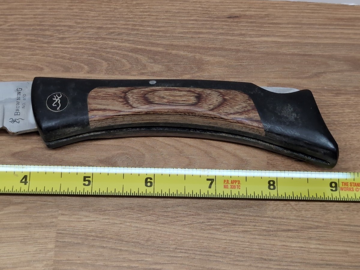 Browning NO. 810 Made in Japan Lockback Pocket Knife | eBay
