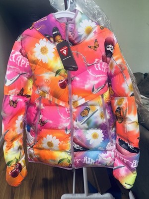 Rare Vintage Nike Colorful Storm-fit Puff Jacket New Wtags In Plastic Never Worn