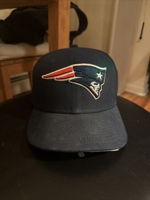 New Era 59Fifty Fitted Hat Cap Peanut, Size 7 1/2, New England Patriots