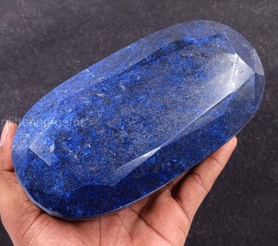 Massive 10515 Ct Natural Sapphire Loose Gem Emerald   Collector s Treasure 5SDS