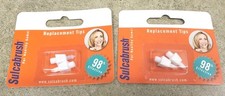 2 Sulcabrush Replacement Dental Brush Tips - 2 in Package Total Of 4 Tips New