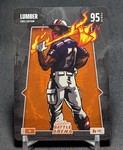 James Wood LUMBER Fire 2026 Bo Jackson Battle Arena Card 50 Washington Nationals