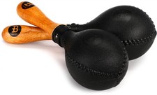 Meinl Percussion PM2BK Concert Maracas 2-pack Bundle