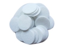 200 PCS 1.5 Inch 35mm White Hard Wool Felt Circles DIY Craft Sewing Project