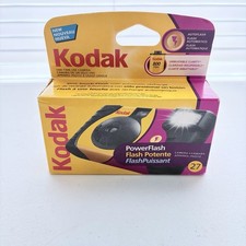 Kodak Power Flash Disposable Camera 27 Exposures Exp 08/2008 800 Film Sealed