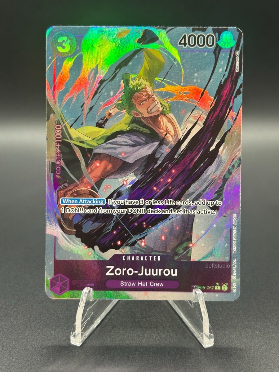 Zoro-Juurou • OP05-067 Alt Art Holo Awakening of the New Era One