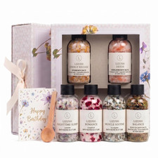 Bath Salts Gift Set - Birthday Self-Care Set for Women Made in USA