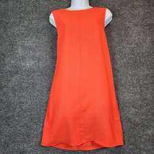 COS Women Minimalist Scandinavian Quiet Luxury Shift Sleeveless Dress Size 8