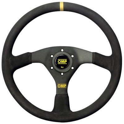 OMP Velocita Competition Lenkrad 380 mm Durchmesser, Wildleder (schwarz)