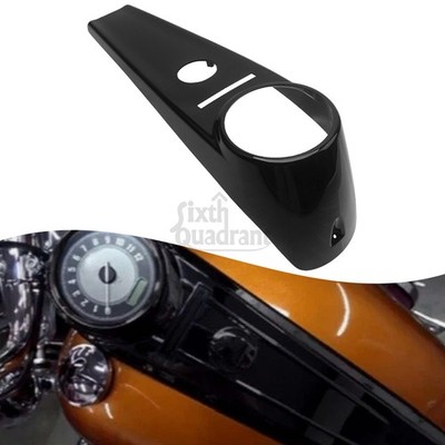 Glanz schwarz ABS Front Dash Panel Gastank Kraftstoffabdeckung für Harley 00-17