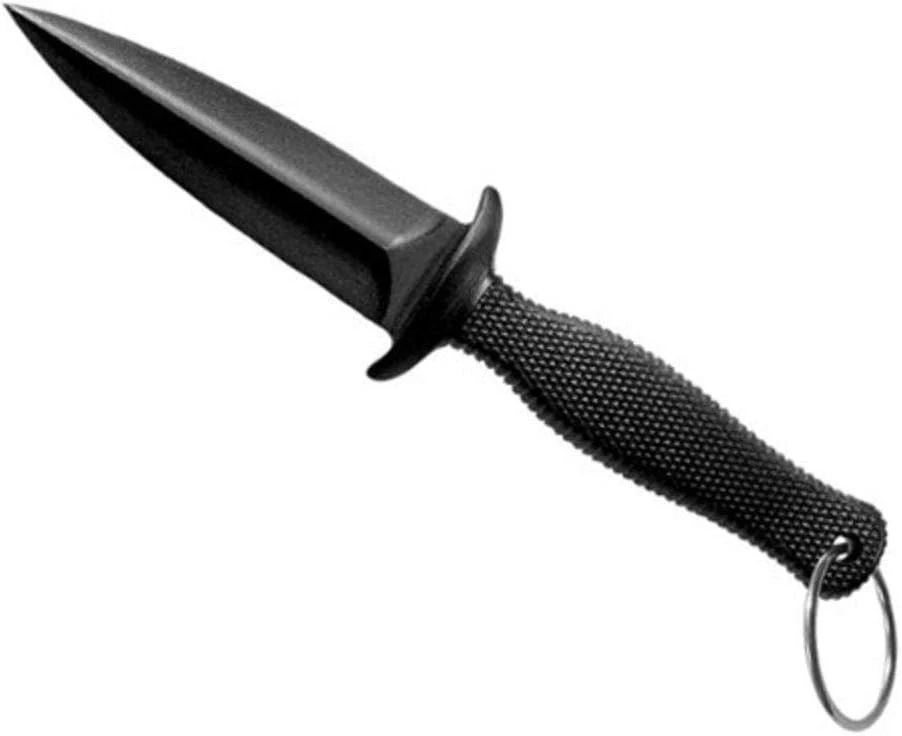 Cuchillo Entrenador Fijo Cold Steel FGX Bota 3.25" Hoja Grivory Mango de Goma Negro Foto 2 de 3