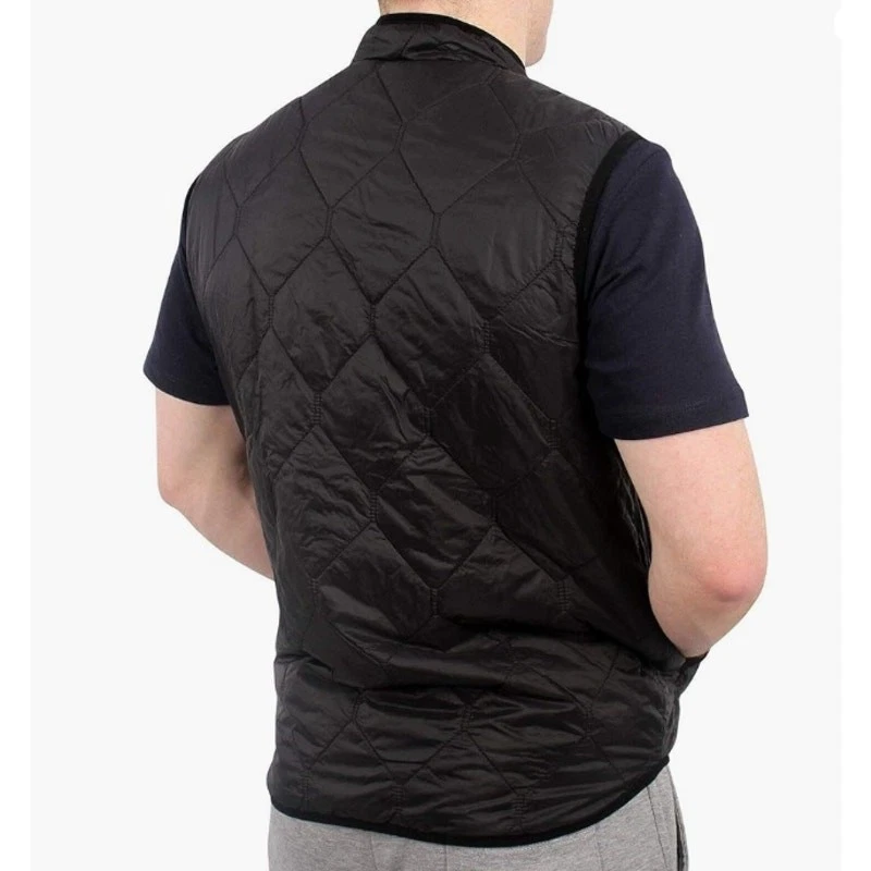 Chaqueta chaleco Thrasher Magazine para hombre talla grande con logotipo - negra Foto 4 de 4