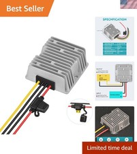 KInuoxj 20A 240W DC-DC 24V 36V 48V Step Down to 12V Converter Golf Cart Volta...