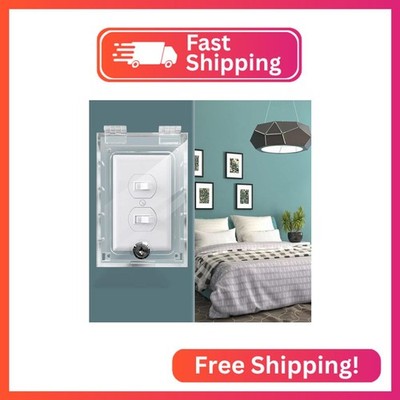 groword Switch Cover,Baby Proof Light Outlet Covers,Child Safety Switch Plate Gu