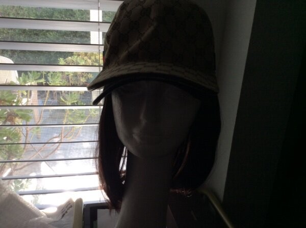 GUCCI MONOGRAM WEB BASEBALL HAT BALL CAP MED - image 16