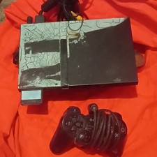 Sony PlayStation 2 Slim SCPH-75001 Black Console w/ Controller  Cables