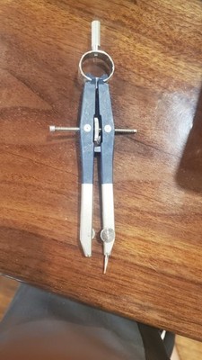 Large Professional Compass for Woodworking and Geometry - Precision Drawing Tool