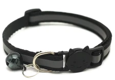 Adjustable Cat Dog Collar Neck Strap with Bell, Soft, Durable and Comfortable