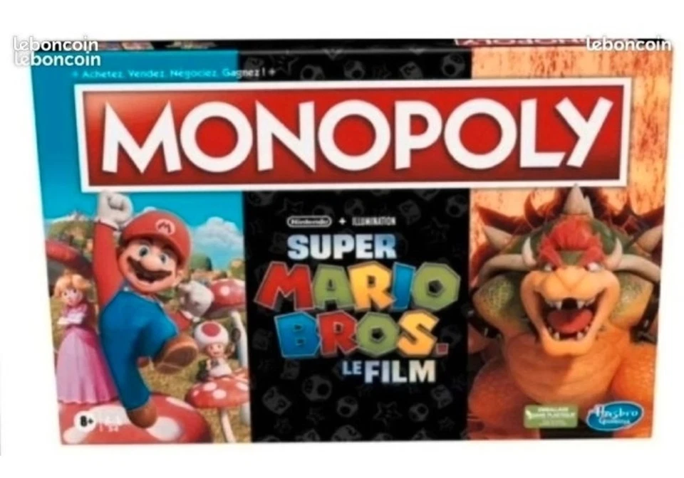 Monopoly Super Mario Bros le film neuf  - Photo 4/4