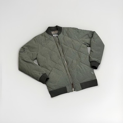 Eddie Bauer 1936 Skyliner Down Bomber Jacket TM Tall Medium Olive
